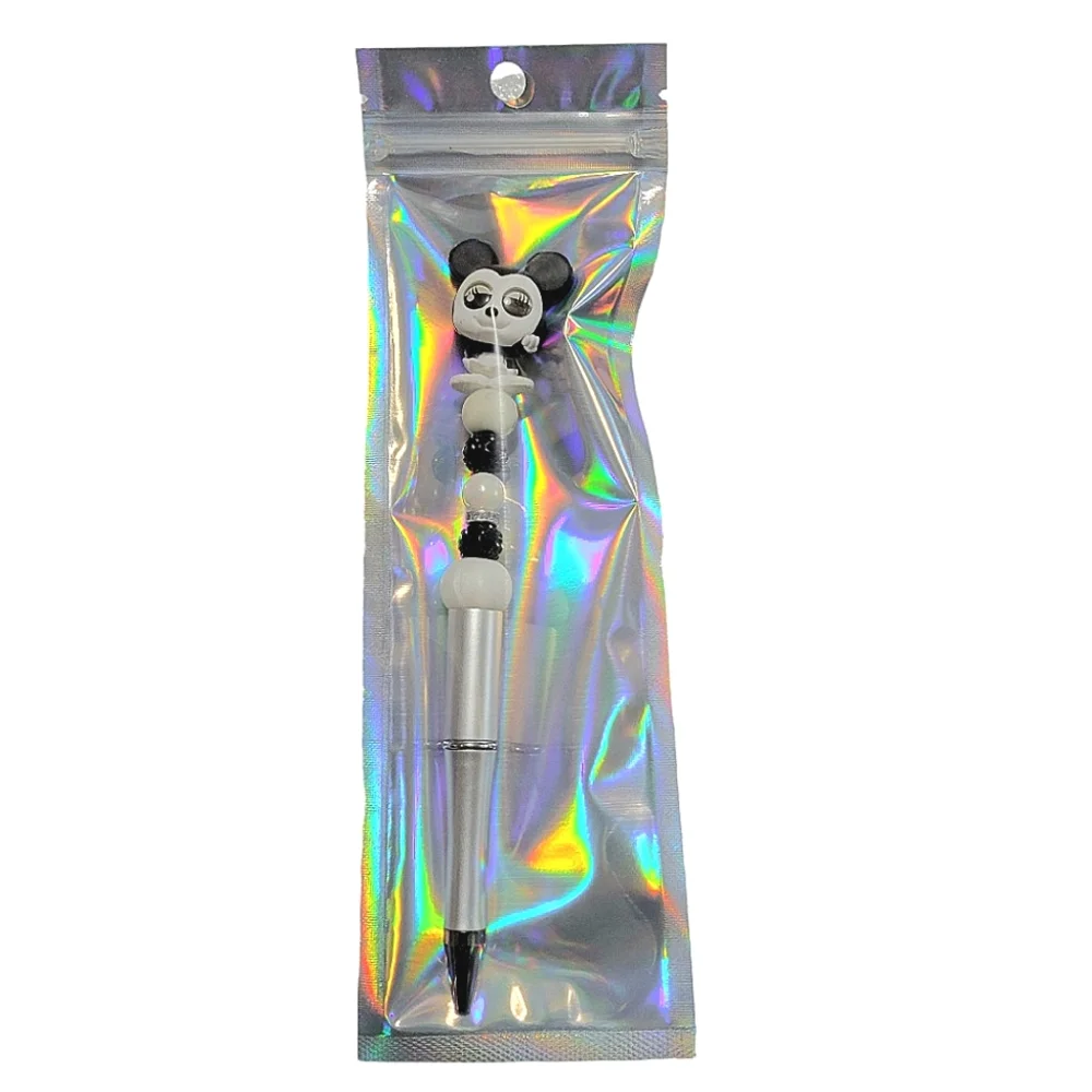 Minnie Mouse Disney Doorables Beaded Ballpoint Twist Pen Topper White Black